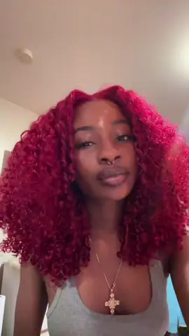 this color is crazy😍😍 @bangjazzhair @BangJazzhairofficial #fyp #burgundywig #tiktokmademebuyit #realhumanhair 