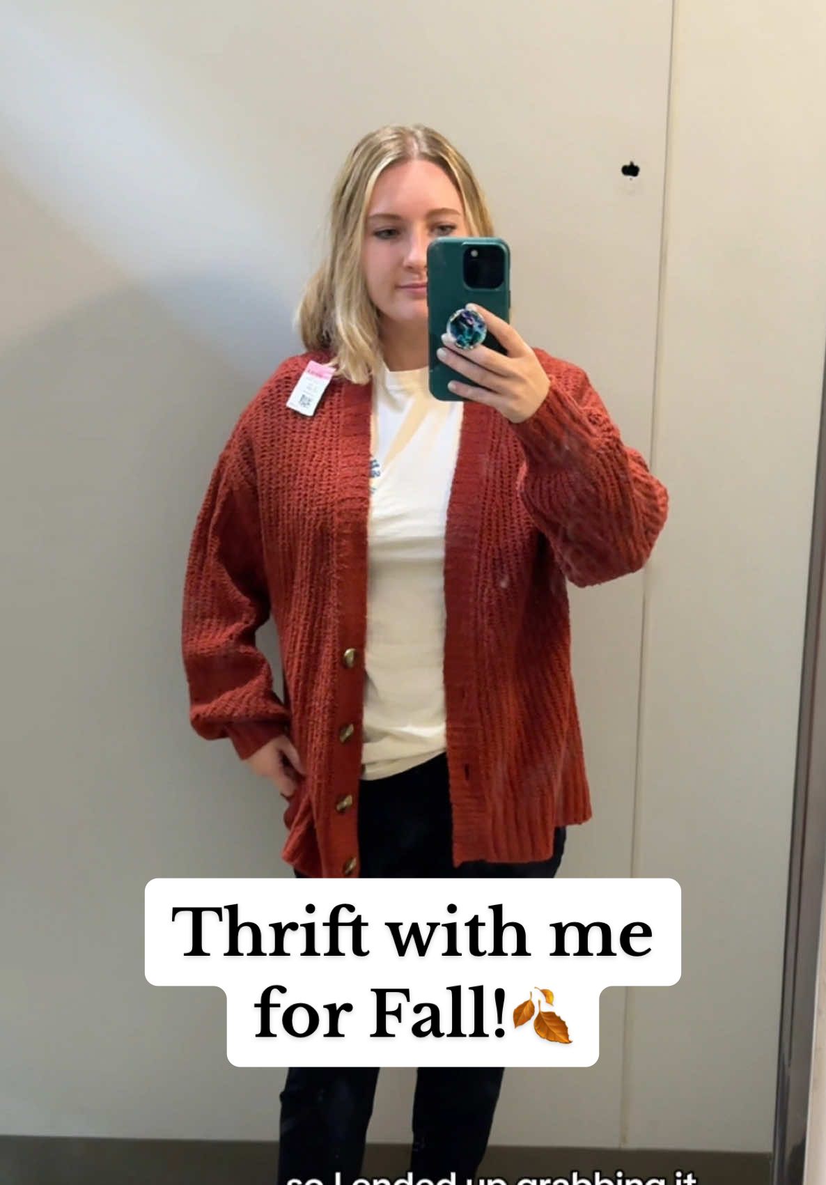 Come thrifting with me for fall at a new thrift store that I’ve never been to! #thrifting #fallthrifting #thriftwithme #thrifthaul #creatorsearchinsights 
