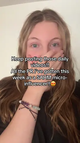 had to hop on this trend #pr #microinfluencer #branddeals #creatorsearchinsights #freesamples 