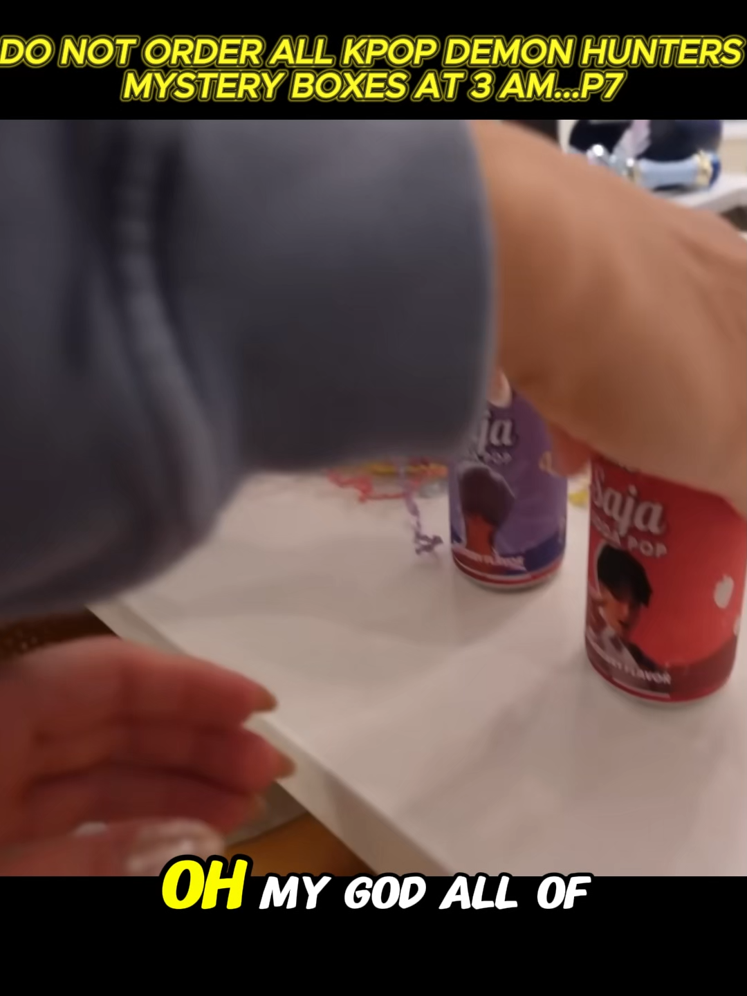 DO NOT ORDER ALL KPOP DEMON HUNTERS MYSTERY BOXES AT 3 AM...P7#thebesties #challenge #fyp