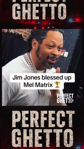 Jim Jones really handed Mel Matrix his chain like a hood knightin’ ceremony 🥶💎 … whole Dipset history in one moment. Some gifts don’t come with receipts, just respect. #Dipset #JimJones #MelMatrix #PerfectGhetto #Culture