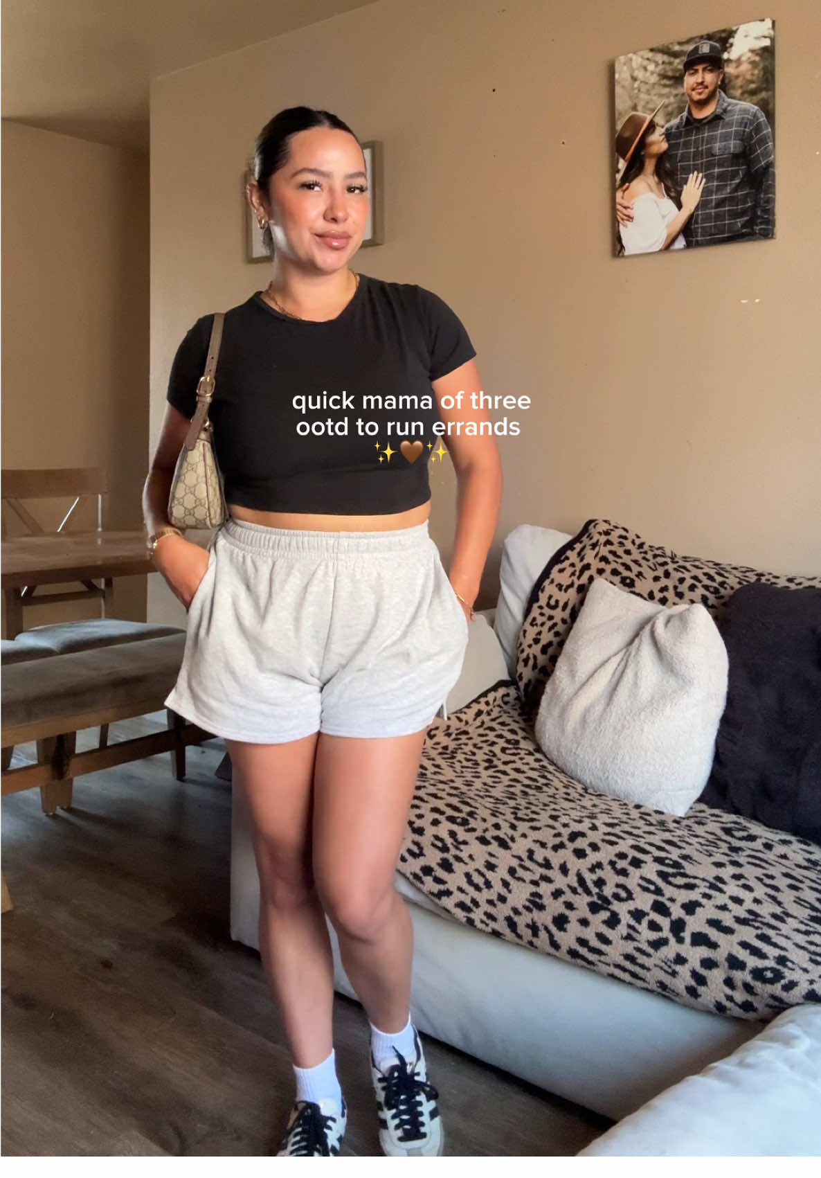 these sweat shorts are my favorite for running everyday errands ✨ @Walmart @adidas shorts are 🔗 in my LTK #OOTD #outfitsinspo #outfit #momoutfit #fyp 