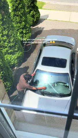 🧽🚗✨😍 #couple #carwash #hubbyduties #tamil #fyp 