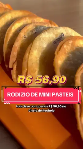 🍴 Já pensou em um rodízio de mini pastéis com coca-cola à vontade por apenas R$56,90? 😍 São 10 sabores salgados + 2 doces pra comer quantos você quiser! 👉 E se bater vontade de um pastelzão super recheado, tem também no cardápio à la carte — ou você pode até montar o seu do jeitinho que quiser. 🥟✨ 🐶 O espaço é petfriendly, então pode levar seu amigo de quatro patas junto! 📍 Endereço: Estrada das Pitas, 899 – Barueri 📍 Outras unidades: Zona Norte – Vila Gustavo | Indaiatuba | Delivery Express Barueri (entrega em toda a região). ➡️ Quem você levaria para um rodízio de pastéis desses? Marca aqui 👇 #pastel #pastelgourmet #barueri #vilagustavo #indaiatuba         