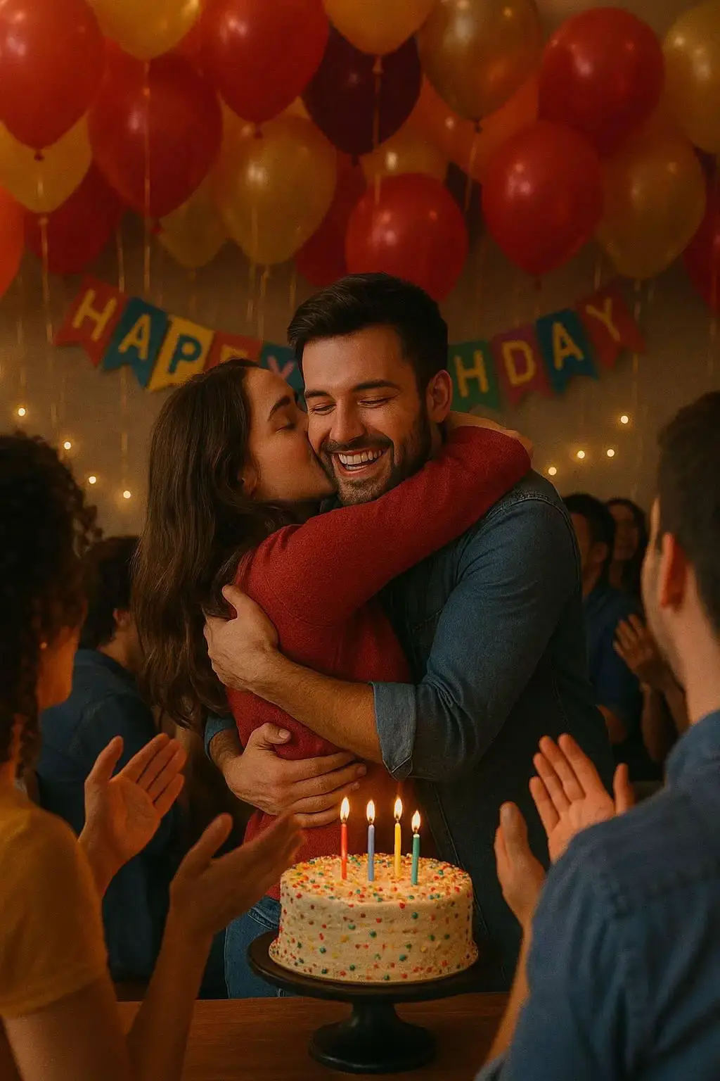 كل سنة وانت طيب يا أغلى ما ليا ♥️ كل سنة وانت النعمة اللي بحمد ربنا عليها  كل سنة وانت الضهر والسند والقلب اللي بحبه🫂♥️ عيد ميلادك مش يوم عادي، ده اليوم اللي اتولد فيه الشخص اللي غير حياتي أنا يمكن مبعرفش أقول كلام كتير بس كل لحظة بعيشها جنبك بتقول قد إيه أنا بحبك 🥹♥️  كل سنة وانت بخير، وانت جنبي، 🫂♥️ وانت بخير علشاني كل سنة وانت الفرحة اللي ماليه قلبي♥️♥️ انا عشت سنين كتير بس عمري الحقيقي بدأ من أول يوم شوفتك فيه ضحكتك بالنسبالي حياة🥹♥️ ونظرتك فيها أمان مش لاقياه غير في حضنك  كل سنة وانت الراحة اللي بتهون عليا تعب الدنيا  كل سنة وانت الحنية اللي بخاف أخسرها  كل سنة وانت حبيبي اللي مش هشوف زيّه  يوم ميلادك ده يوم اتولد فيه قلبي من تاني  كل سنة وانت جنبي وقلبي وعمري كله ربنا يديمك نعمة ف حياتي انت مش مجرد حبيب، انت كل حاجة فيا انت اللي عوضني عن حاجات كتير وجبرت بخاطري انا فخورة بيك وفخورة انك اختارتني  كل يوم بعيش معاك بحس إن الحياة تستاهل  كل سنة وانت بتحبني زي أول مرة وانا كمان كل يوم بحبك أكتر من اللي قبله ربنا يخليك ليا يا أحلى قدر لو أقدر أهديك قلبي في عيد ميلادك كنت عملت كده انا مش بس بحبك.. انا بتنفسك ضحكتك بتكفيني عن الدنيا كلها يارب تفضل دايمًا مبسوط وسعيد وتحقق كل اللي بتحلمه يا روحي  كل سنة وانت حبي الأول والأخير 💋♥️ كل سنة وانت الحياة اللي عشقتها🫂♥️@𝑴𝒐𝒉𝒂𝒎𝒆𝒅 𝑭𝒆𝒌𝒓𝒚 #عيد_ميلاد_زوجي_حبيبي #عيد_ميلاد_حبيبي🎂❤ #زوجي #حب 