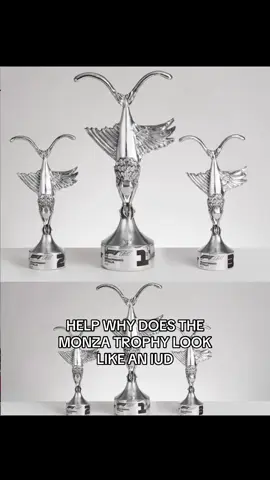 I thought last years trophy was bad wtf is this #formula1 #f1 #f1tiktok #monza #trophy 