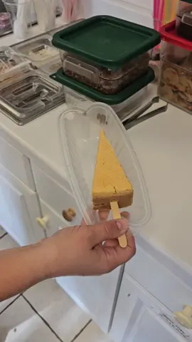 Another NEW Fall Treat! Frozen PUMPKIN Cheesecake on a Stick! Dipped in WHITE Chocolate and topped with Caramel and Candied Pecans! Join us at Roxberry Creamery! Daily until 9pm! #pumpkin #falltreats #cheesecake #fyp 