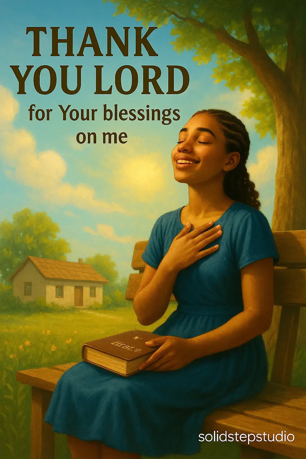Thankful for God’s blessings each day 🙏 #ThankYouLord #ChristianTikTok #GospelSong #FaithInGod #SolidStepStudio