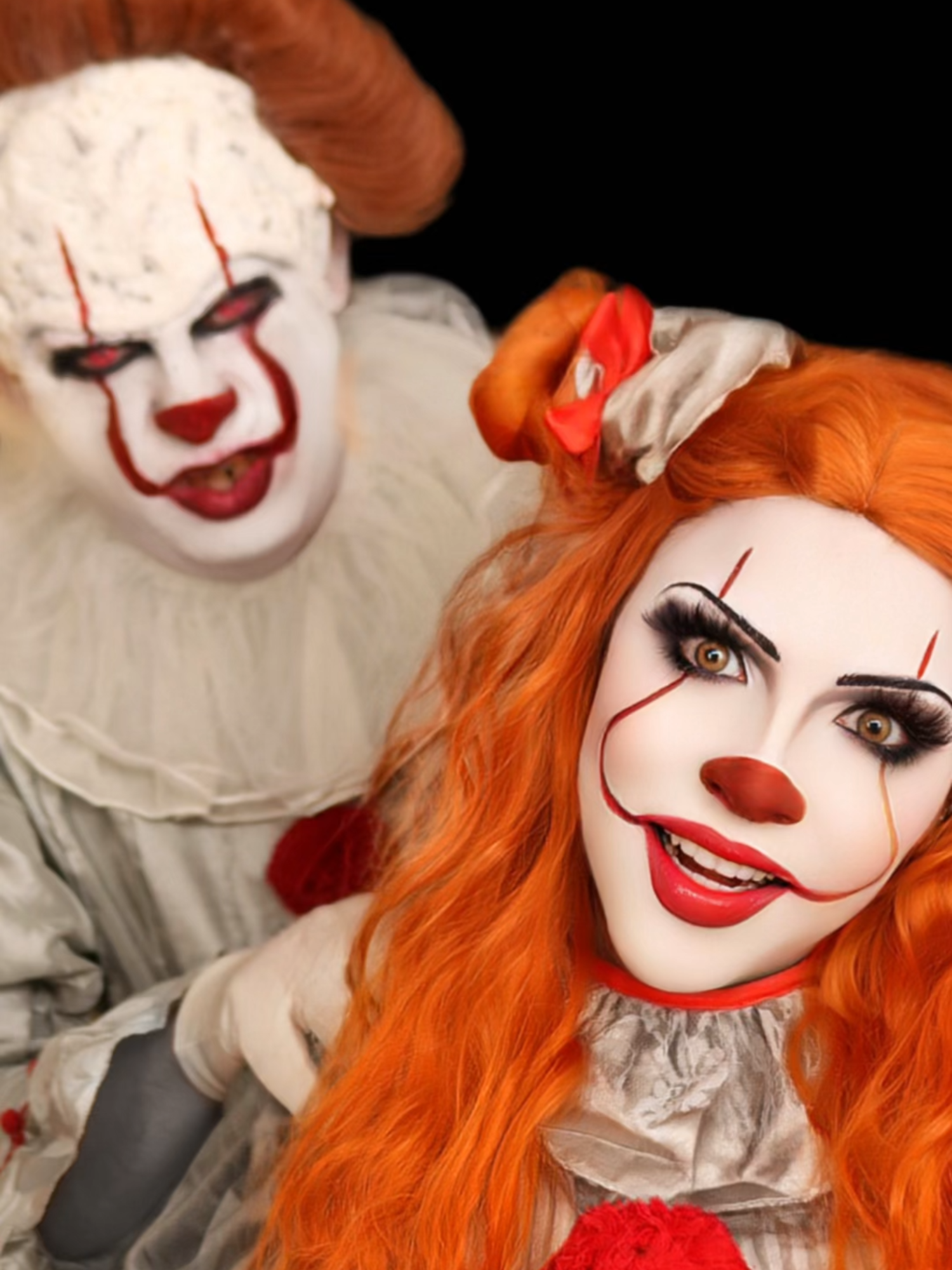 Dime del 1 al 10 cuanto te gustó?👻 Que dicen hacemos otro? #payaso #it #maquillaje #makeup #fyp #halloween#halloweenmakeup #itmakeup