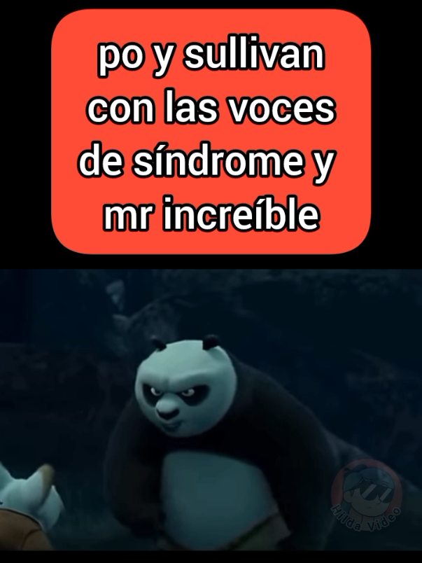 po y sullivan con las voces de sindrome y mr increíble, (mismos actores de doblaje) #monsterinc #kungfupanda #losincreibles #doblaje #foryoupage 