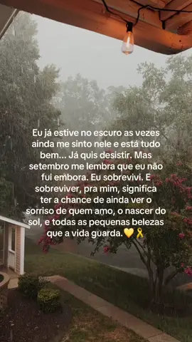 💛🎗️ #fyp #setembroamarelo #saudemental #vocenaoestasozinho #foryoupage 