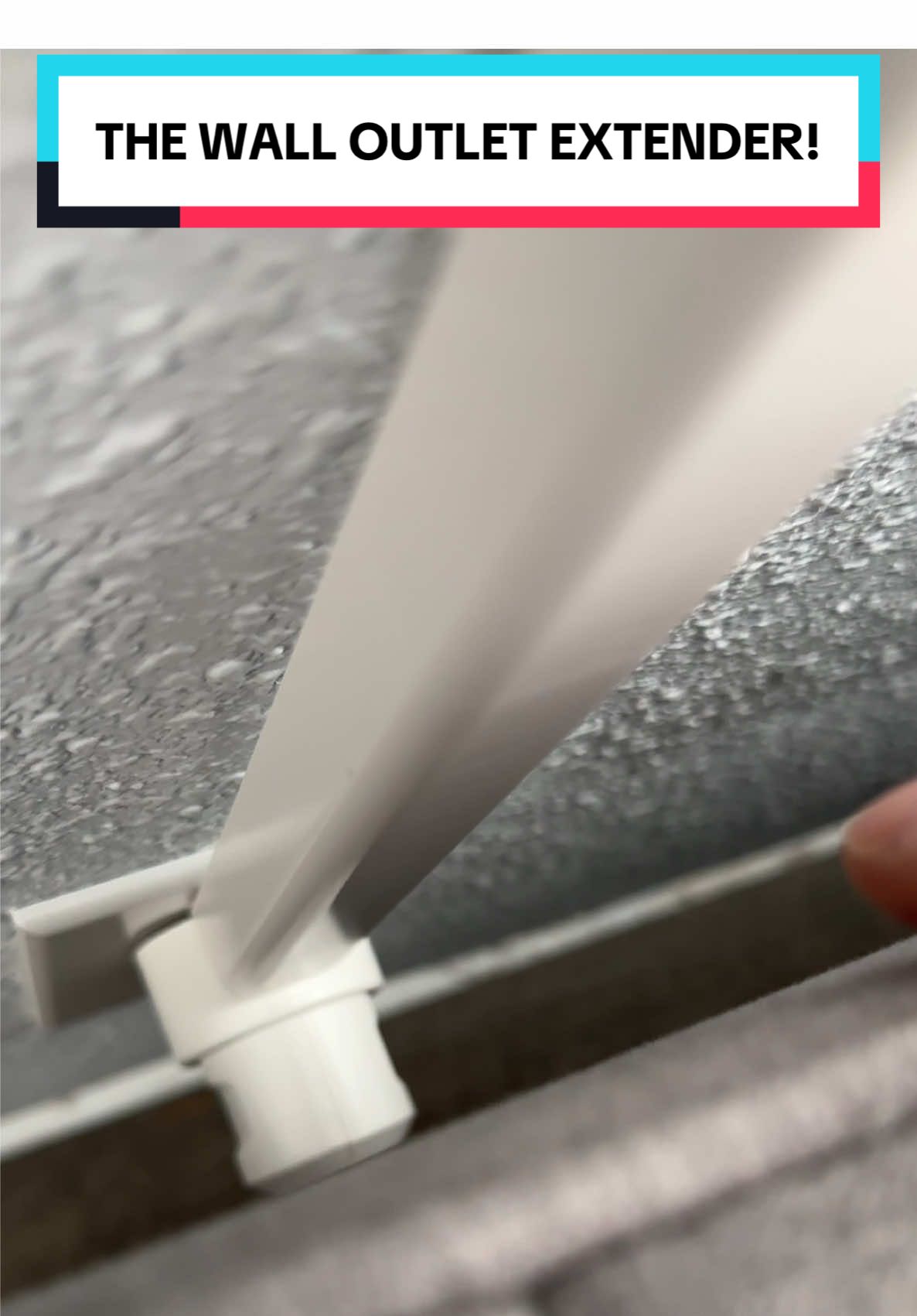 NEVER have to struggle finding that buried outlet behind your couch or bed!  . . . . #outlet #electricaloutlet #plug #outletextender #hack 
