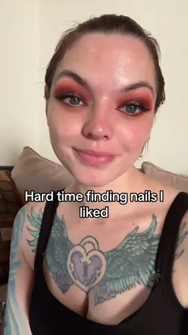 I don’t have all the nail art stuff so I’m just winging it. It’s another form of art and self expression and gives me a moment of self care. (Definitely not sponsored or anything) #nails #halloween #fyp 