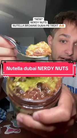 NERDY NUTS WITH ANOTHER BANGER NUTELLA* DUBAI CHOCOALTE #tiktokshopmademebuyit #tiktokmarketplace #nutella #nerdynuts #dubaichocolate 