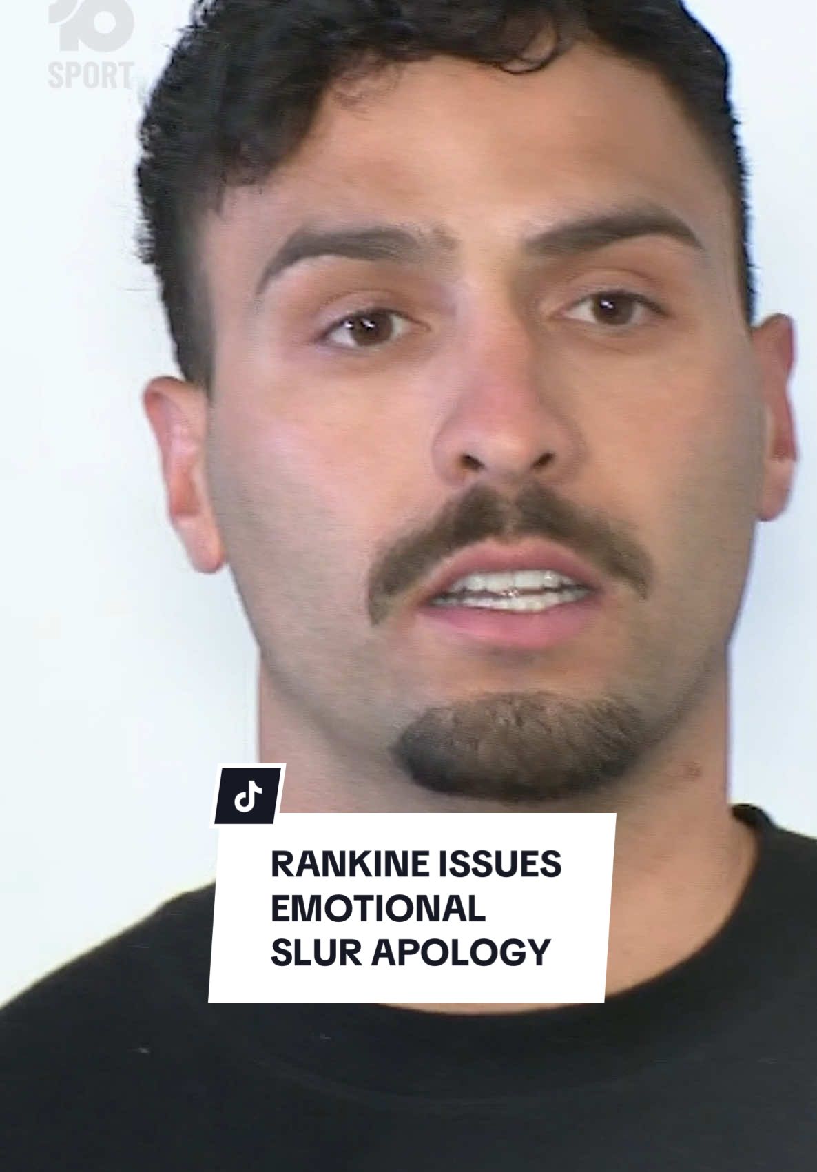 Adelaide Crows star Izak Rankine has broken his silence over a homophobic slur directed at Collingwood's Isaac Quaynor in Round 23 of the AFL Season, which resulted in Rankine being slapped with a four-game ban. The 25-year-old fought back tears as he made an apology for his actions, saying he is 