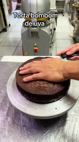 Torta bombom de uva #cake #food #torte #chocolate 