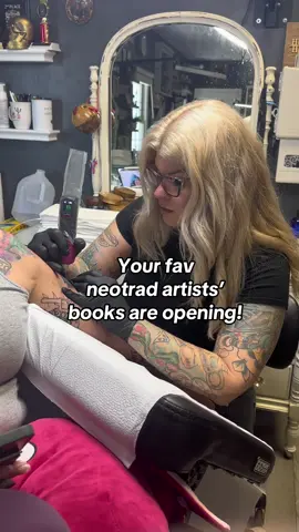 Be there or be square!  #femaletattooartist #neotrad #neotradtattoo #neotradtattooers #pennsylvaniatattooartist 