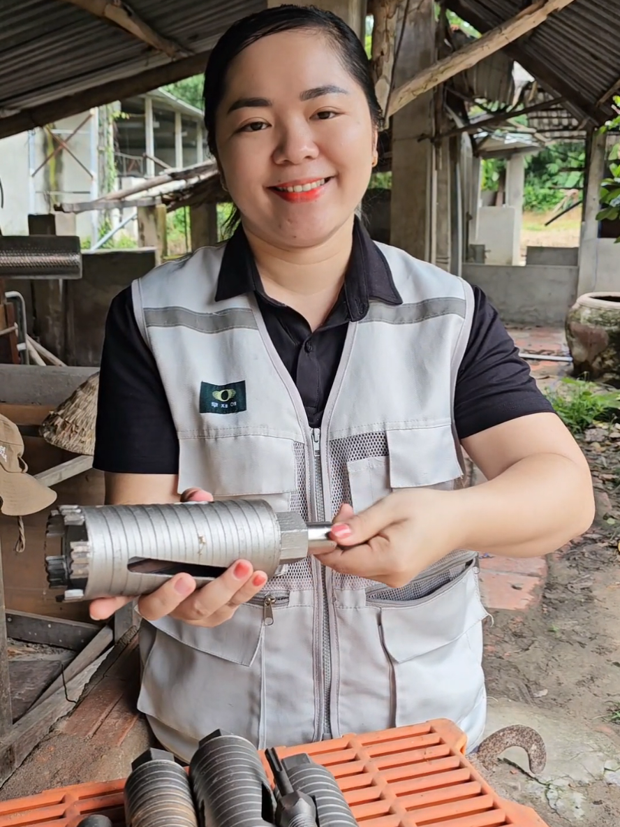 Trả lời @nguyn.tm5972 Mũi khoan rút lõi khô đang có giá tốt ạ #chiasekinhnghiem #giadungtienich #coemthovuon 