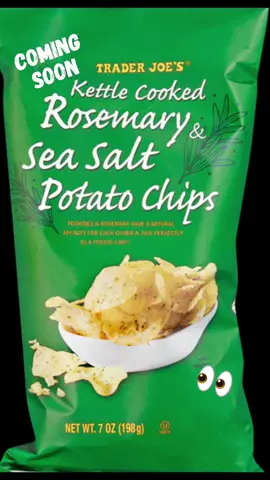 👀 Rosemary, garlic, onion and sea salt Kettle Chips coming soon to Trader Joe’s! 🤤  #traderjoes #traderjoesfall #traderjoesfallitems #traderjoesnewitems 