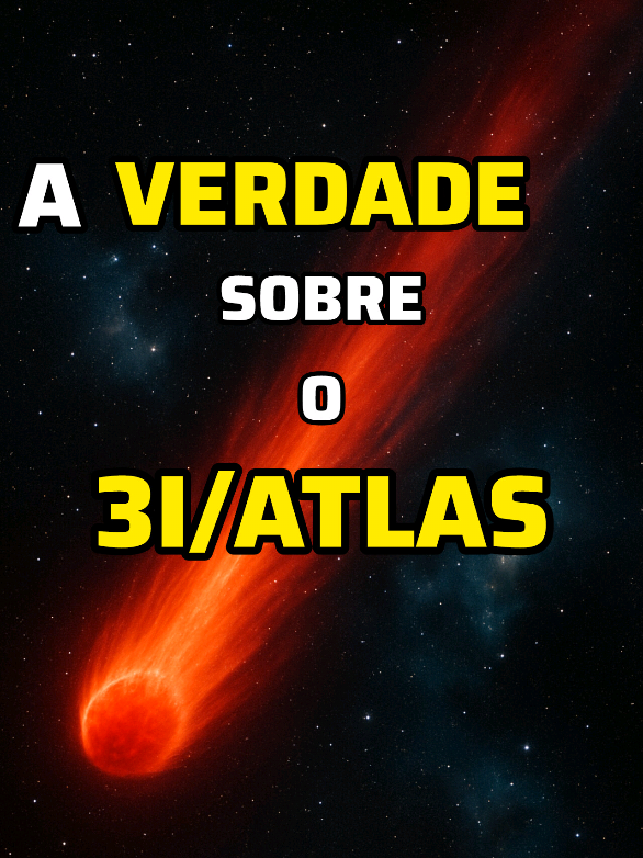 Muitos dizem que o 3I/ATLAS seria uma nave alienígena. Mas a ciência mostra outra história. Velocidade inviável, gases típicos de cometas e imagens recentes provam que não passa de um visitante interestelar natural. E você, acredita que seja uma nave interestelar ou apenas um cometa? 👇#trêsiatlas #cometa #nave  #ufologia #astronomia
