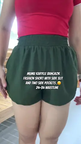 Napakaganda talaga ng Mumu Karylle Bangkok Short with side slit and two side pockets. ❤️#shortpants #fashion #fashiontiktok #fyp #affiliatetiktok 