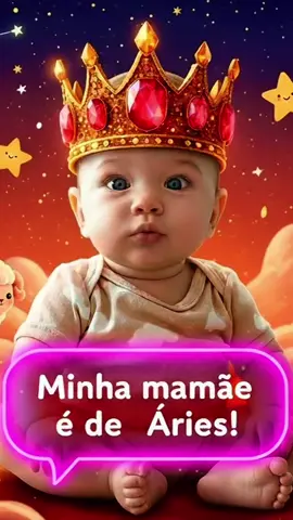 Comenta aqui se você se identifica, mamãe de Áries #cutebaby #bebês #BebêSincero #cute #entrevista 