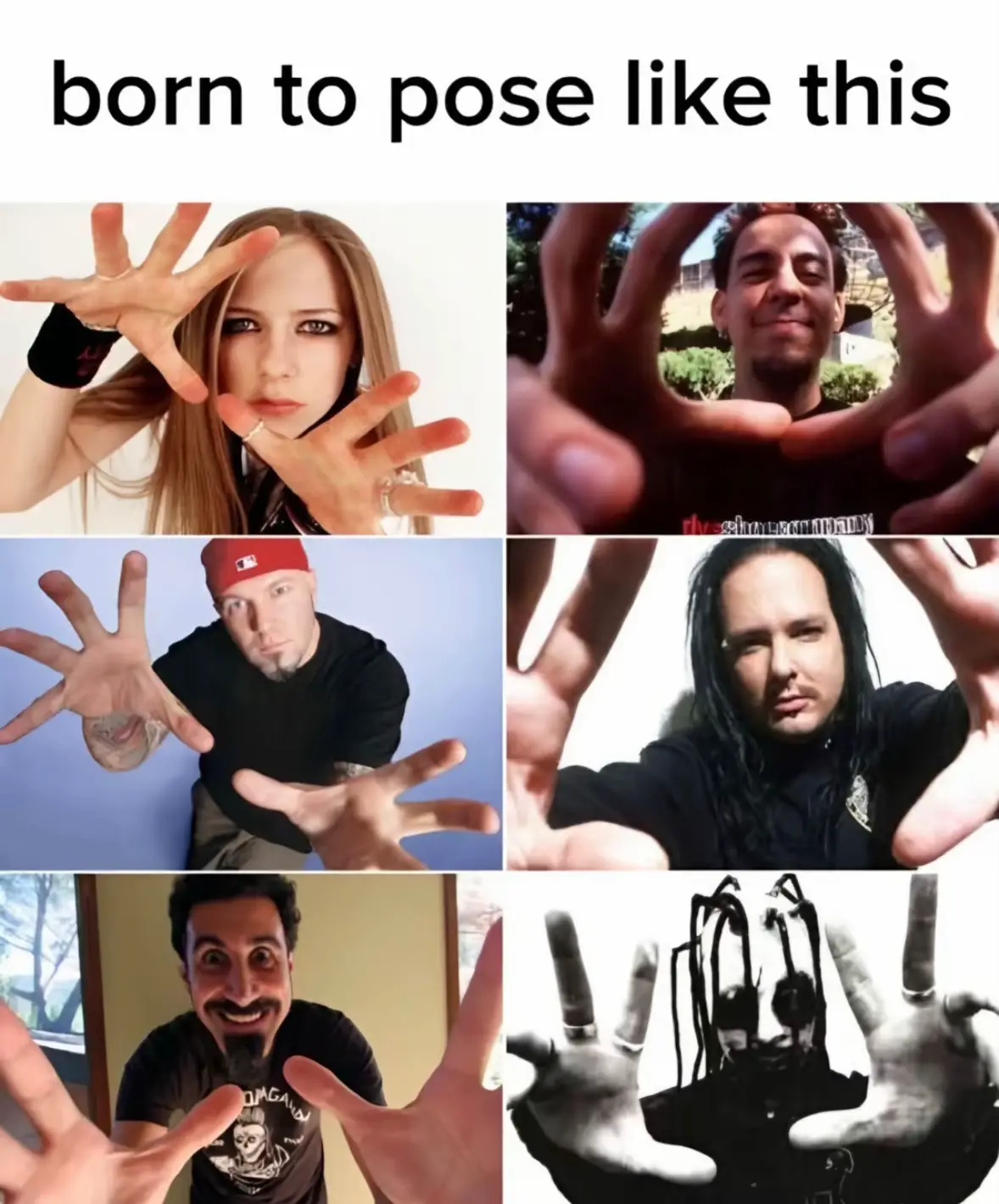 ahora ya no puedo dejar de hacer esa pose amigos #numetal #limpbizkit #punkrock #avrillavigne #punk 