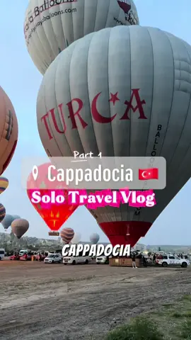 3 flights, no WiFi, and a $60 taxi scam later.. I finally made it to Cappadocia 🇹🇷✨ Day 1+2 of my solo trip was already magical (hot air balloons at sunrise >>>) 🎈 Would you wake up at 4AM for this view? 👀 oh & not too much on my bonnet in public yall 😭 TANK YOU 🫶🏽🤭 #SoloTravel #Cappadocia #TravelTok #BlackGirlLuxury #BucketListAdventures 