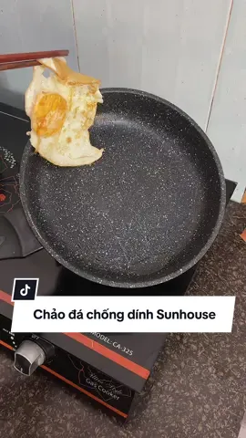 Bác nào thích chảo đá chống dính thì thử em này của nhà Sunhouse đi các bác #hoaihayho #reviewdogiadung #chaoda #chaodachongdinh #sunhouse 