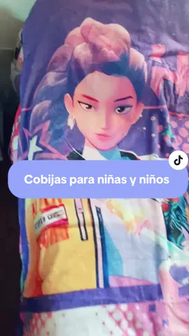 Cobijas para niñas y niños #huntrixkpop #cobija #tiktokshop #tiktokshopcreatorpicks 
