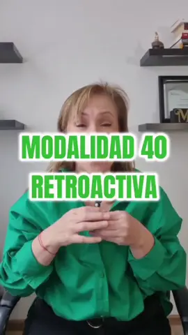 La Modalidad 40 Retroactiva es una opción voluntaria dentro de la Modalidad 40 del IMSS que te permite pagar las aportaciones correspondientes a un período no cotizado en el pasado, realizando todo el pago en una sola exhibición para cubrir esas semanas no trabajadas y así mejorar tu futura pensión. Sin embargo, este pago incluye recargos y actualizaciones sobre los montos no pagados en su momento, por lo que el costo total será mayor que el pago mes a mes de la Modalidad 40. #Pensiones #IMSS #afore #modalidad40 #Ley73IMSS 