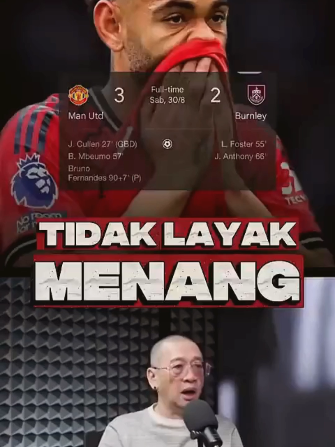 “MU gak layak menang vs Burnley”  #shorts #manchesterunited #sepakbola #PremierLeague #fyppppppppppppppppppppppp
