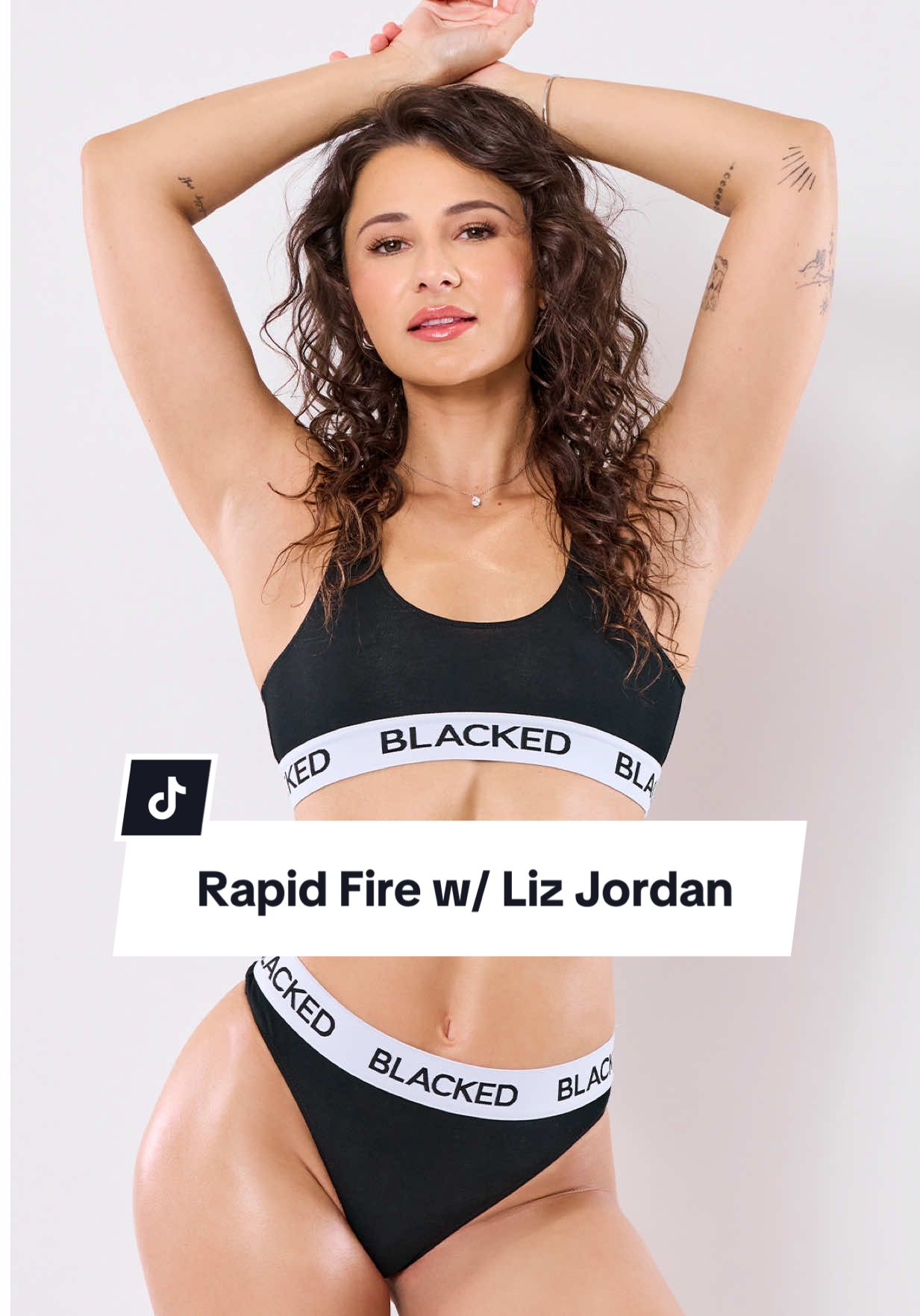 Rapid fire with @Liz Jordan 💋 If you could ask Liz anything, what would it be? . . . #fyp #interview #favorite #bts #onset 