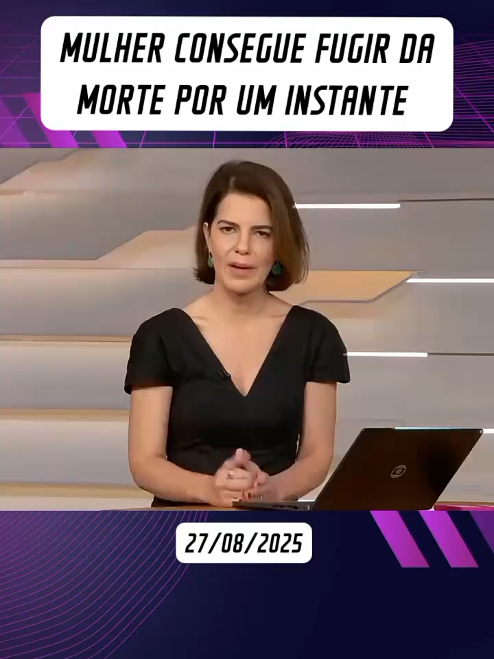 Mulher de ataque por pouco