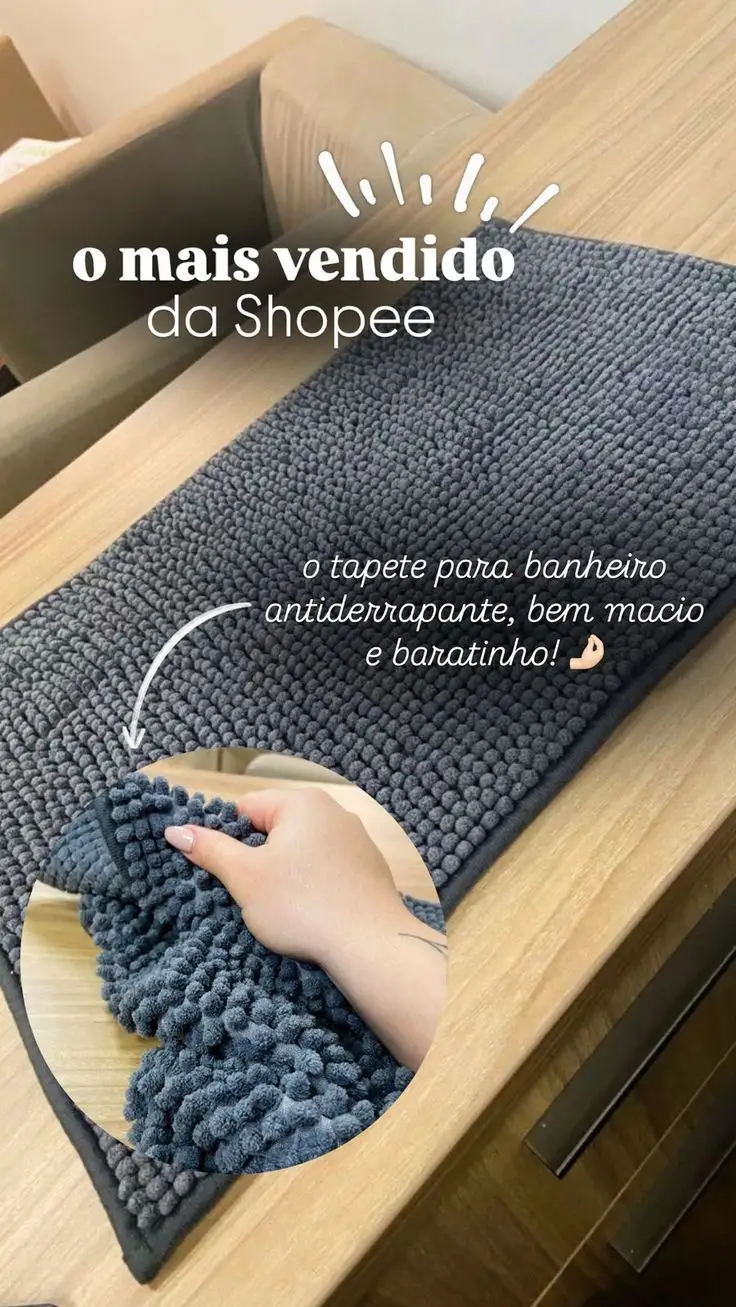 Comenta EU QUERO que lhe envio o link 🧡  #tapete #casa #organizacao 