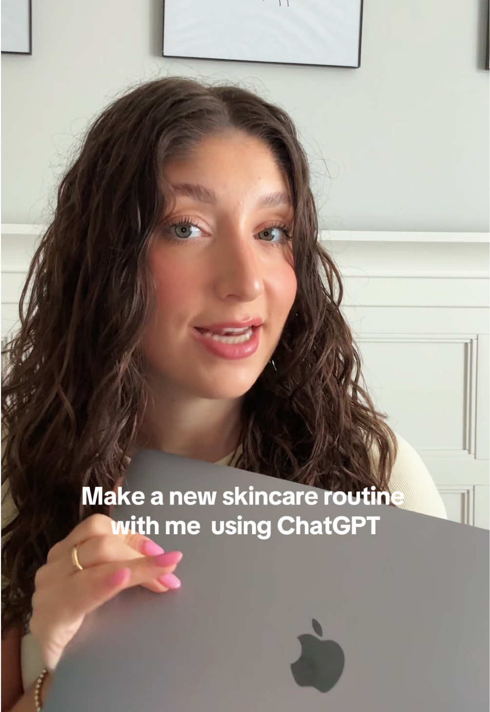 Part 1 of making a new skincare routine using ChatGPT 🫧💻#skincare #skin #chatgpt #skincaretips #beauty