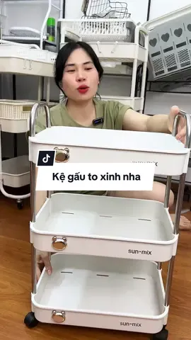 Kệ gấu 3 tầng đang rẻ quá nè. #kedanang #kedanang3tang #kedanang3tangcobanhxe #xuhuong #dinday