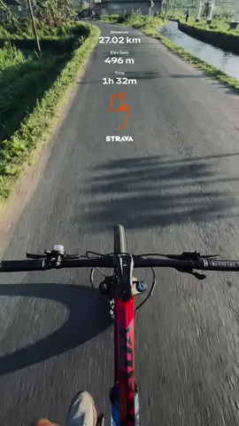 Gowes pagi with viuuu😍 #polygon #xtrada #xtrada6  #sepeda #karangasem #bali 