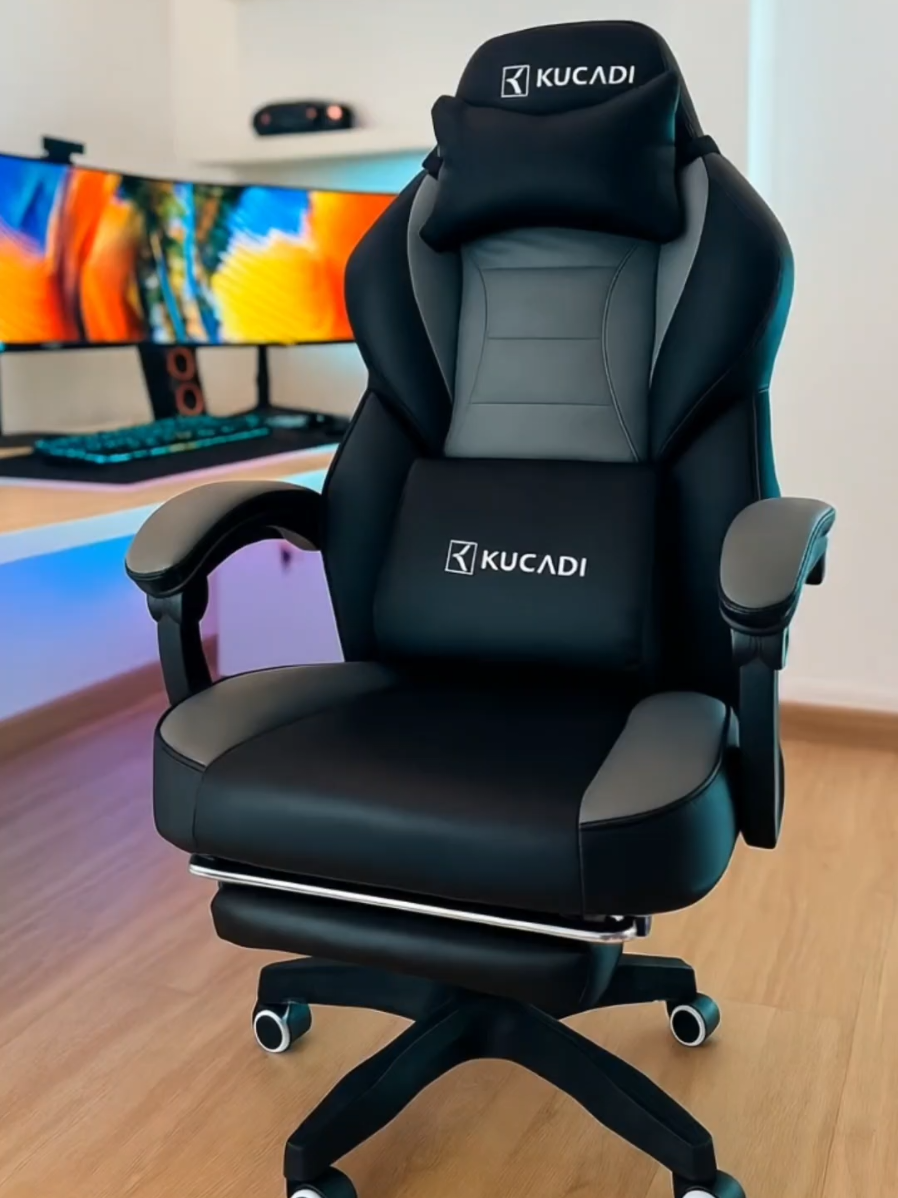 HANRIVER & KUCADI Ergonomi Kursi gaming#bismillahfyp #rekomendasi #kursikerja #foryou 