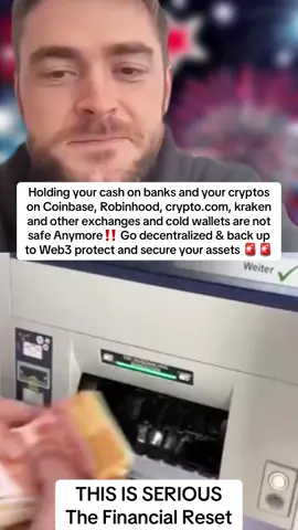 WARNING ‼️: Exchanges/Banks 401k/ Cold Wallet Are Not SAFE To Hold Your Assets. SWITCH OVER TO THE DECENTRALIZED WEB3.0 TO SECURE YOUR ASSETS. FOR MORE INFO REACH OUT TO ME VIA DM FOR FULL DETAILS. #xrp #xrparmy #xrpcommunity #viral #fyp 