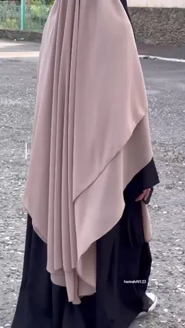 2 Layer Jumbo Khimar #khimar #khimarsyari  #hijab #hijabi #foryoupage 