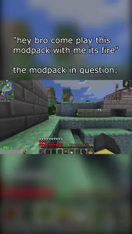 uranium fever’s done and got me down.  #gaming #gamingmemes #fyp #foryou #Minecraft #moddedminecraft 
