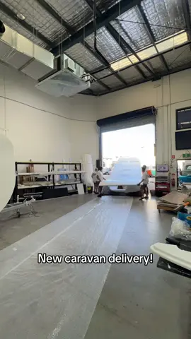 Something exciting is in the works with this build — can’t wait to share it with you all!  #fyp #retrocaravan #delivery #haul 