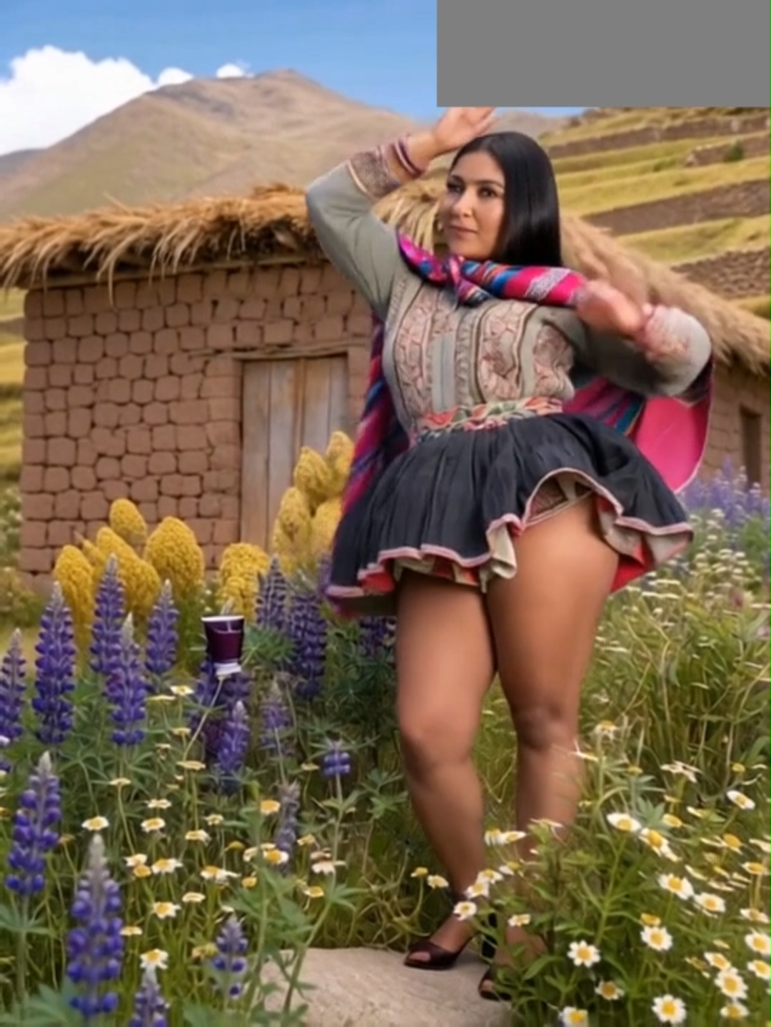 hermosa puneña #caporales #caporalita #saya