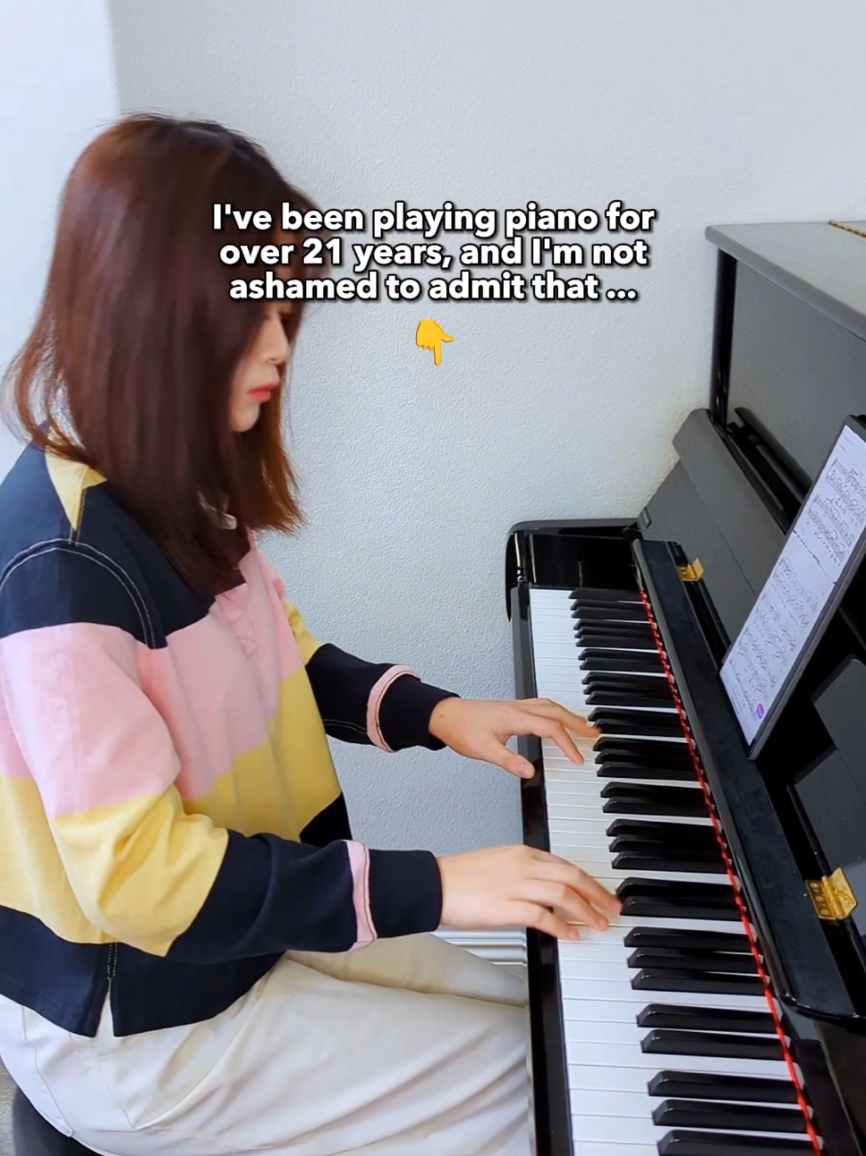 Read below 👇  1. I almost quit piano entirely after college because an incredibly close teacher told me that I wasn't good enough to be a concert pianist, and that not everyone is meant to be a 