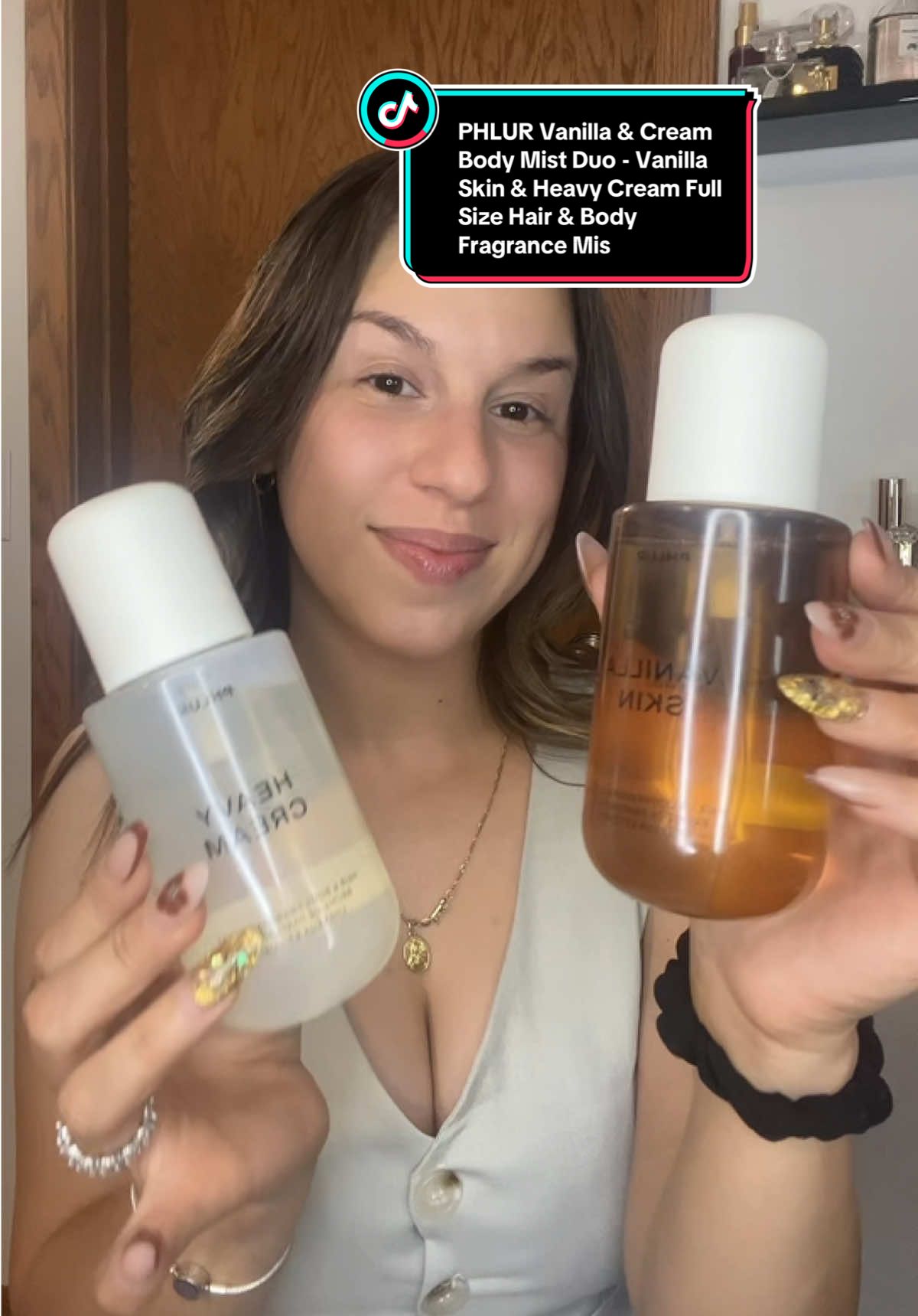 PHLUR Vanilla & Cream Body Mist Duo - Vanilla Skin & Heavy Cream Full Size Hair & Body Fragrance Mist Set (2 x 8 floz) #fragance #vanilla #hairandbodyspray #fragancemist #heavycream #buynow #fouryou 