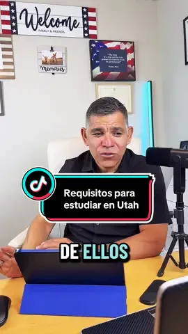 Para estudiar es una institución en Utha, necesitas tener requisitos, siendo el más importante el Sponsor. #estudiaenutah #visadeewtudiante 