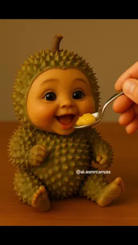 Durian Eating ASMR #aiasmr #satisfyingvideo #fyp #eating #durian 
