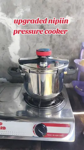 #upgraded nipiin pressure cooker #super nice nya at very easy to operate #super KAPAL at MABIGAT cya