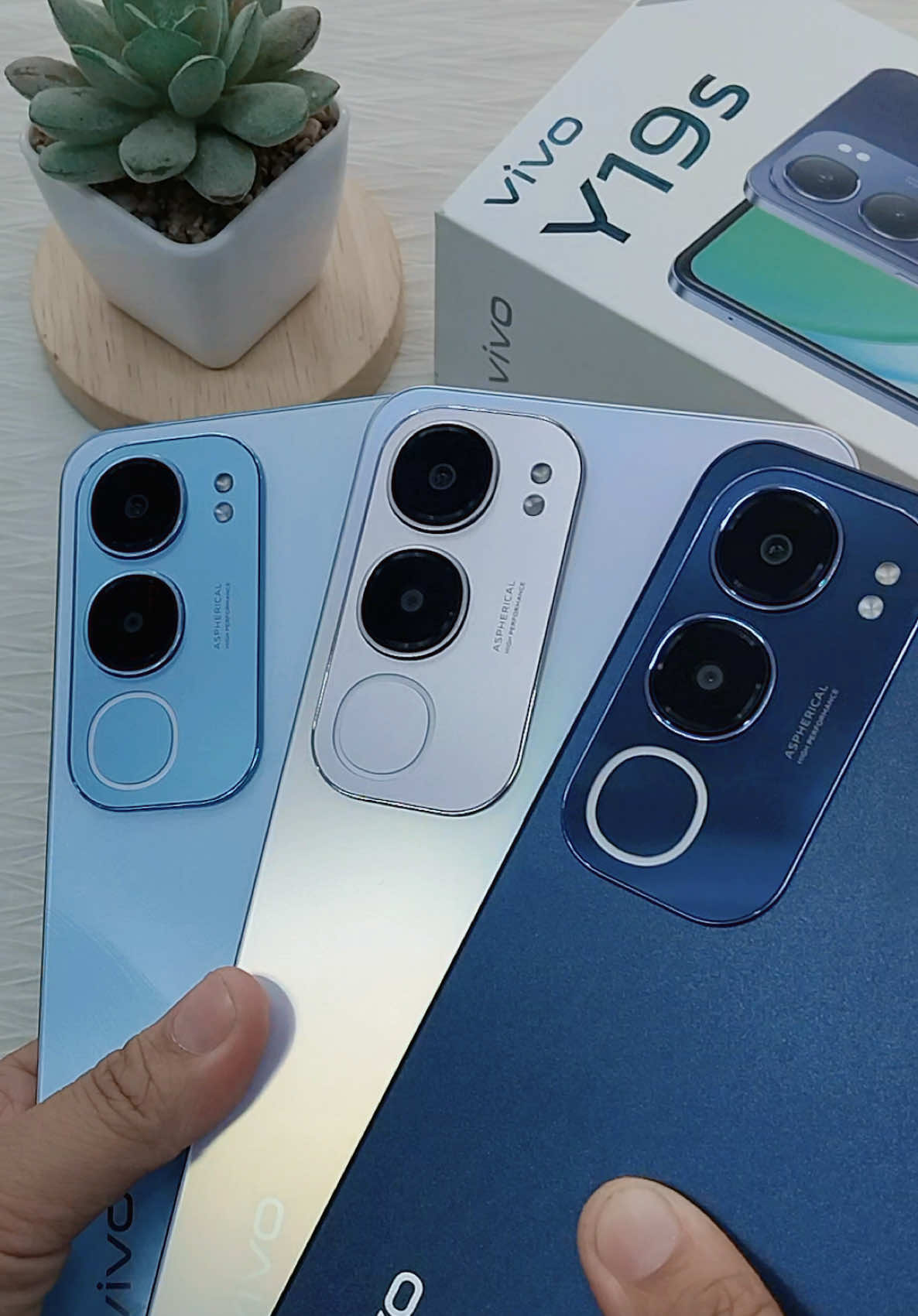 ครบสีรีบสั่ง ตอนนี้เหลือแต่สเปก 6/128 แล้วจ้า #vivo #vivoy19s #y19s  #smartphone 